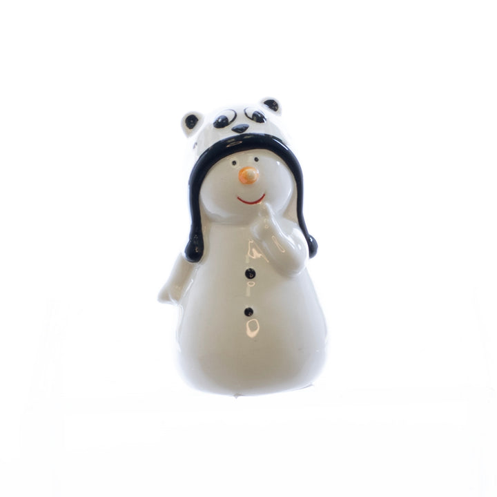 Ceramic Snowman with Hat