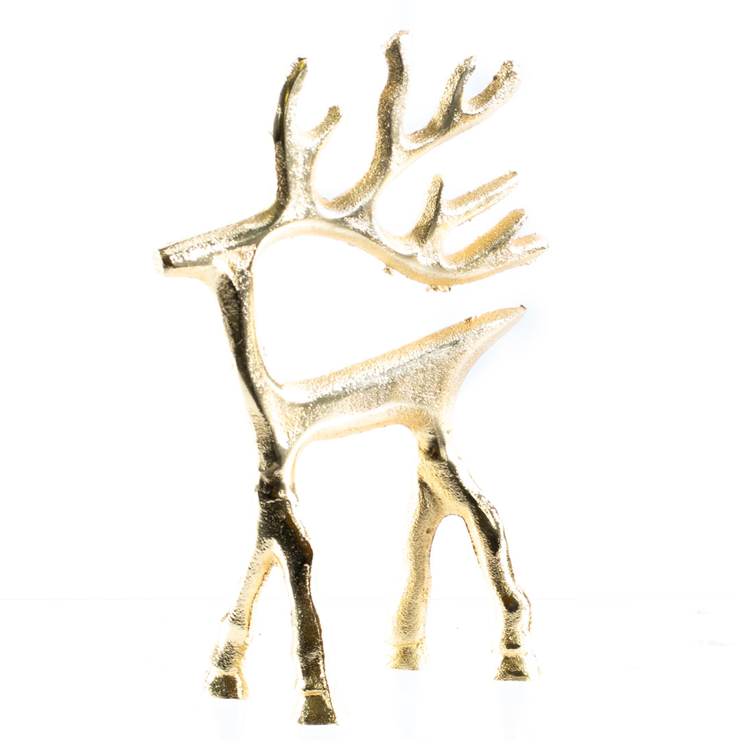 Gold Aluminum Deer, 2 Sizes