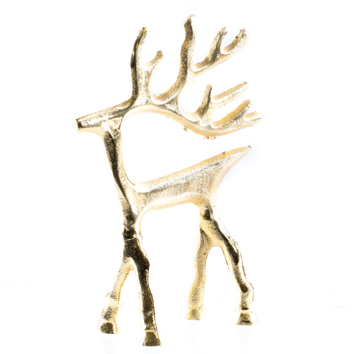Gold Aluminum Deer, 2 Sizes