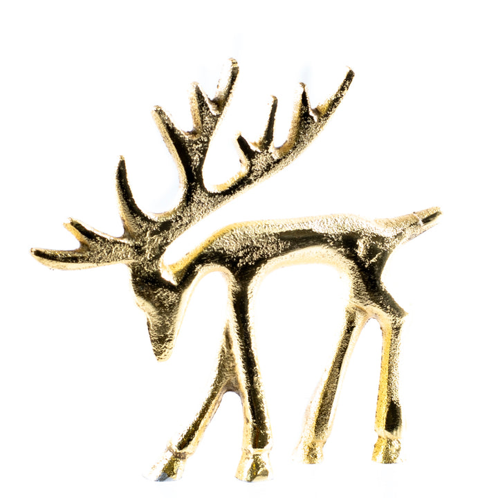 Gold Aluminum Deer, 2 Sizes
