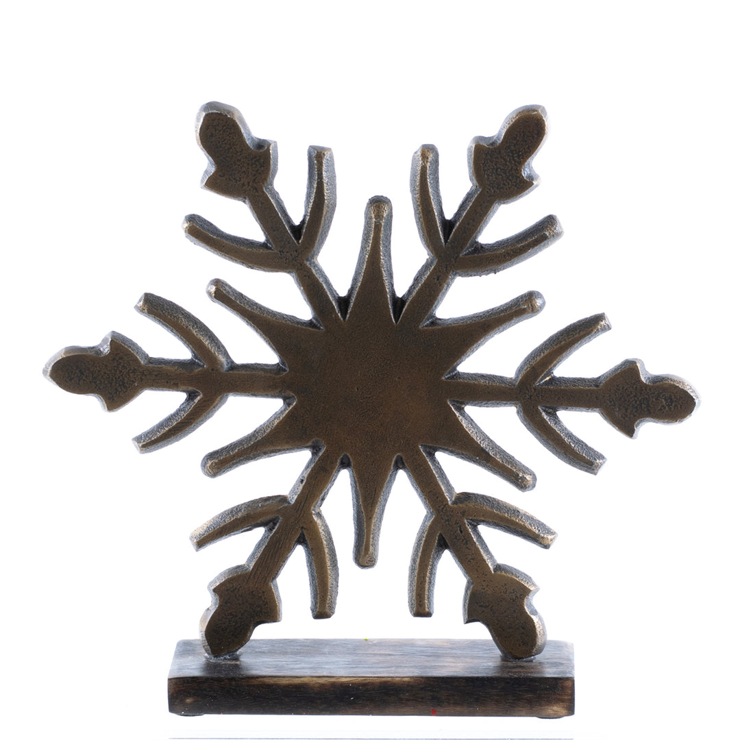 Cast Aluminum Snowflake - 3 Sizes
