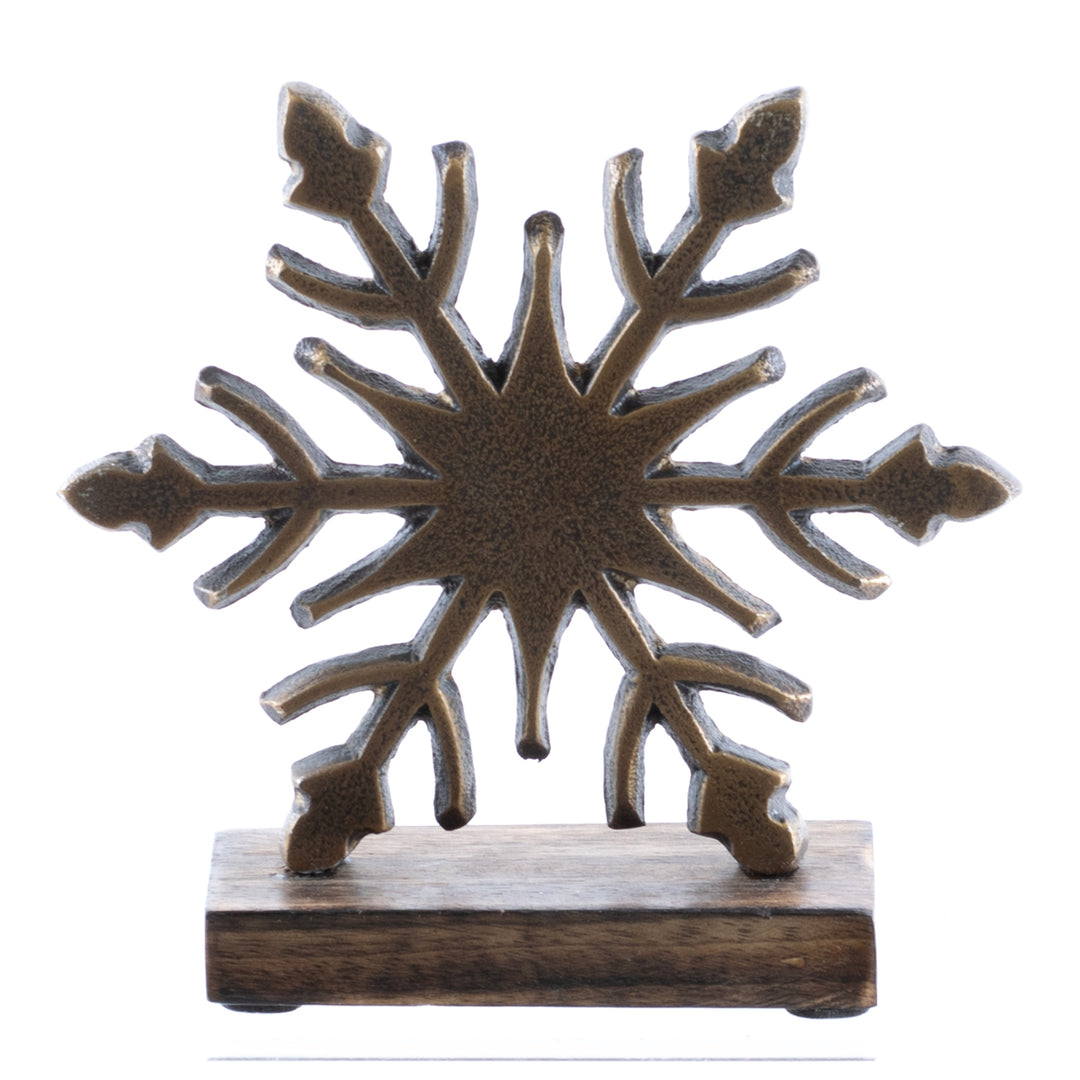 Cast Aluminum Snowflake - 3 Sizes