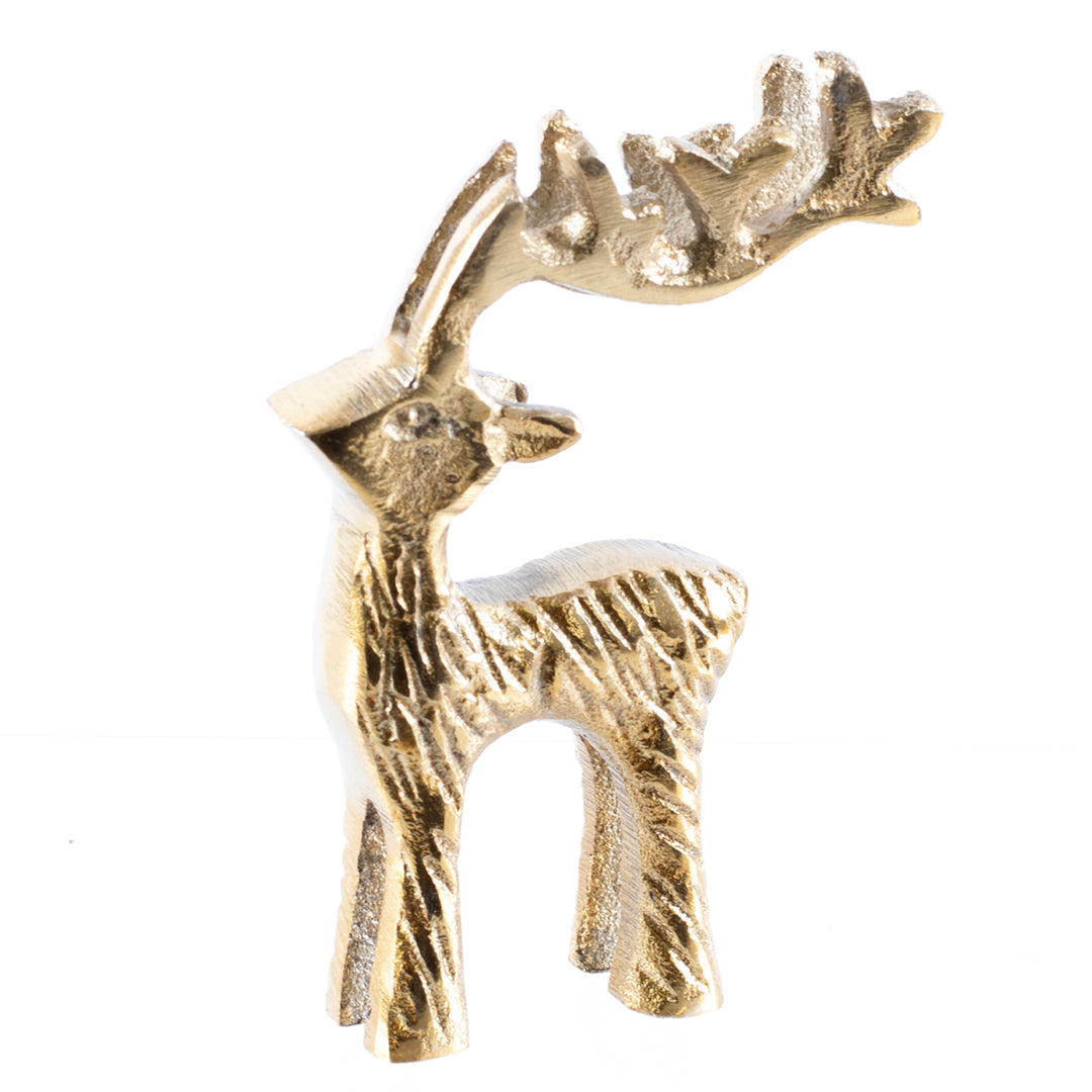 Gold Aluminum Deer - 2 Sizes