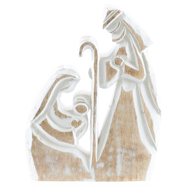 Mango Wood Mary and Joseph