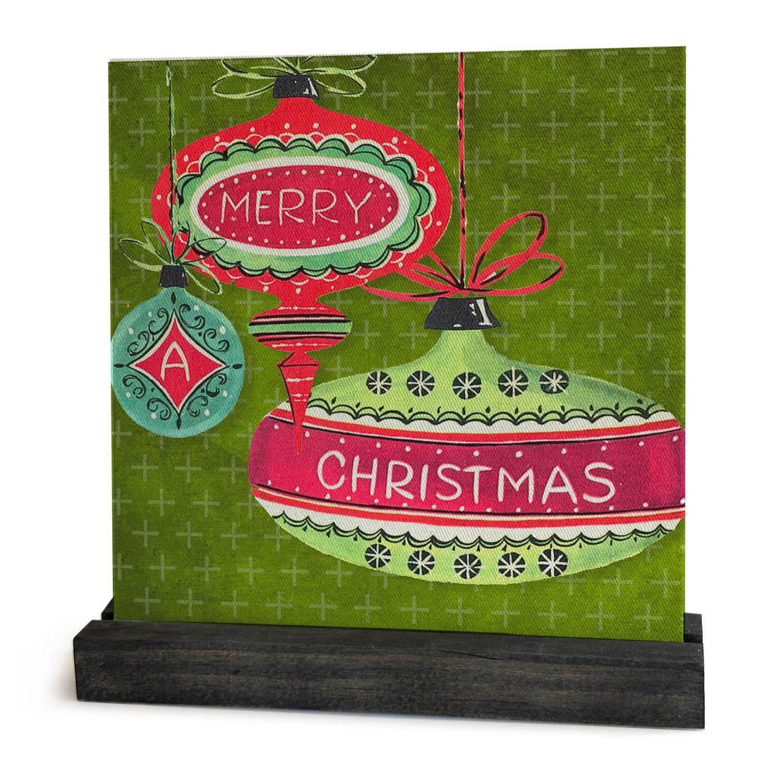 Holiday 7" x 7" Canvases