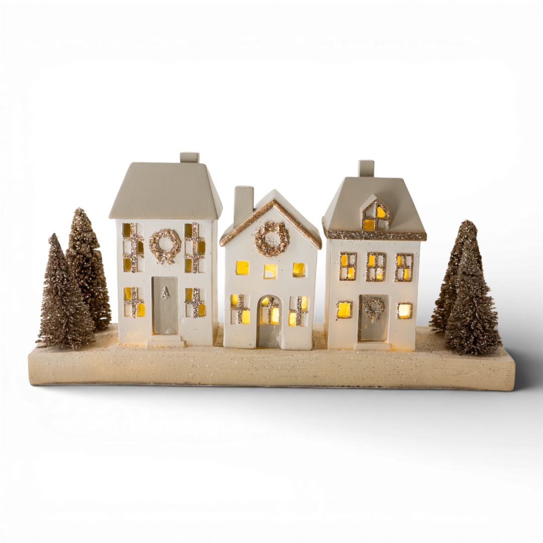 Light up Cottage House, 2 styles available