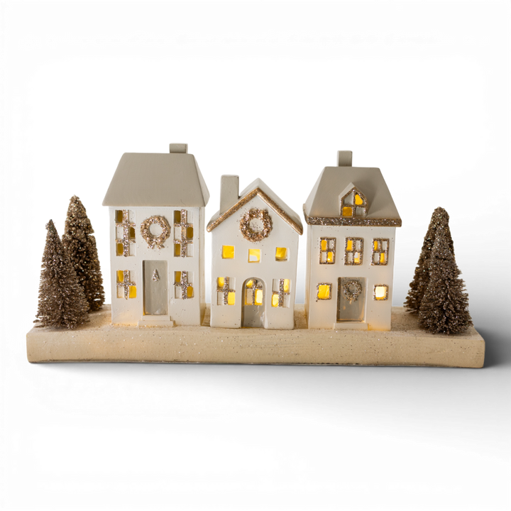 Light up Cottage House, 2 styles available