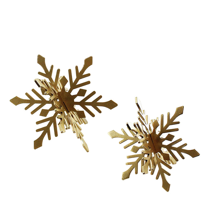 Metal Snowflake, Set of 2, 2 colors available
