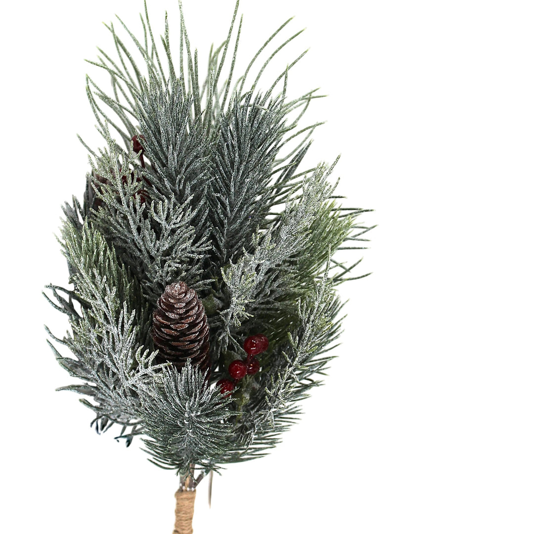 Frosted Pine w/Pinecones Bundle