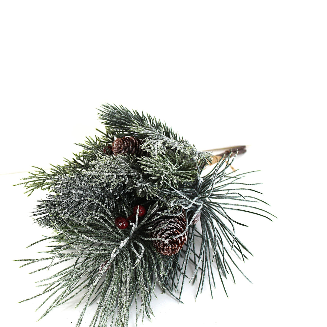 Frosted Pine w/Pinecones Bundle
