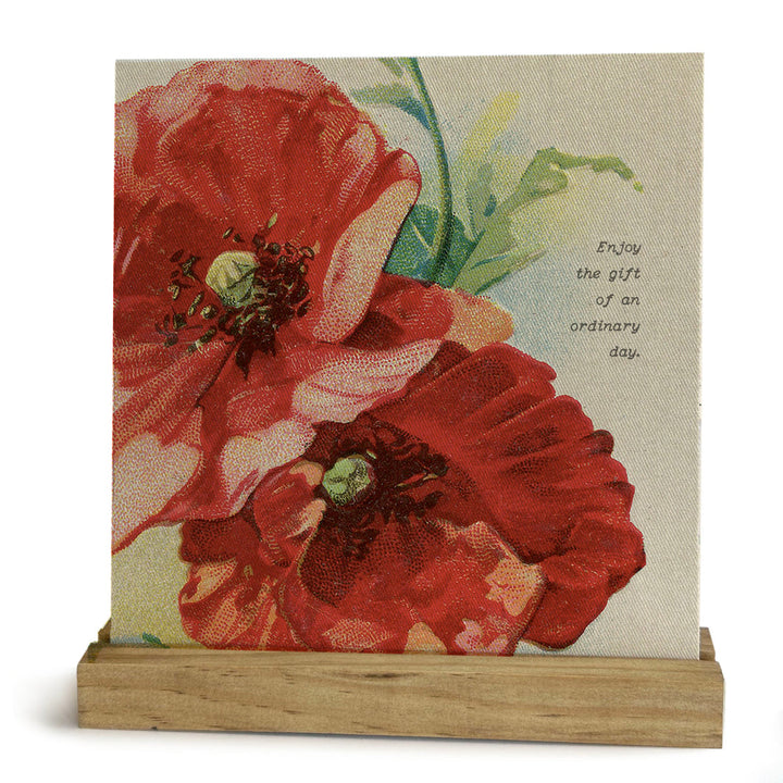 Canvas Wooden Blocks & Holders