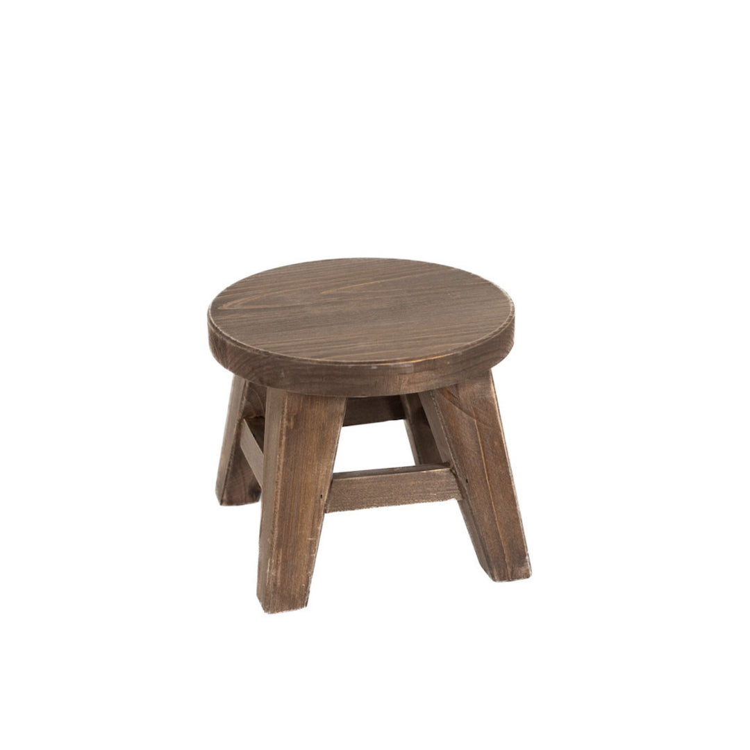 Round Wood Riser, 2 sizes, 4 colors
