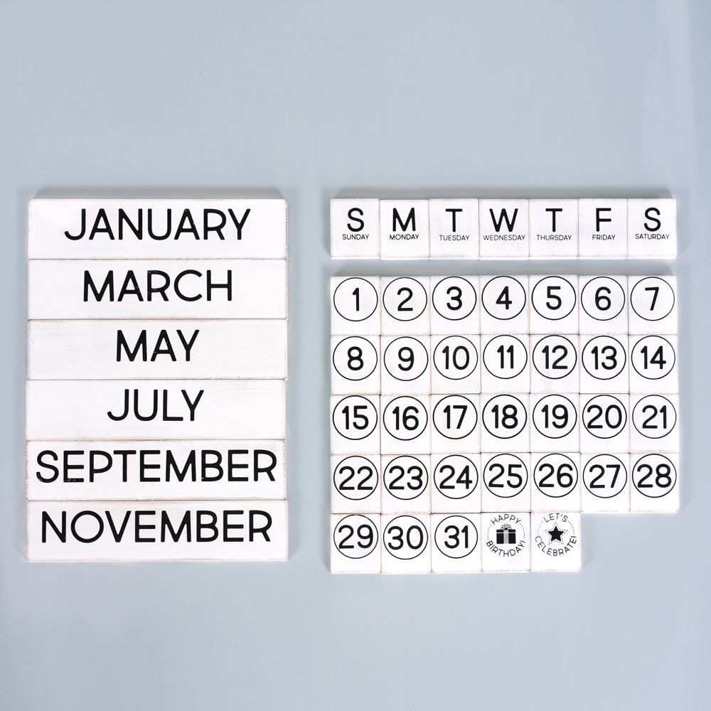 Letter Board Calendar – Prairie in Bloom