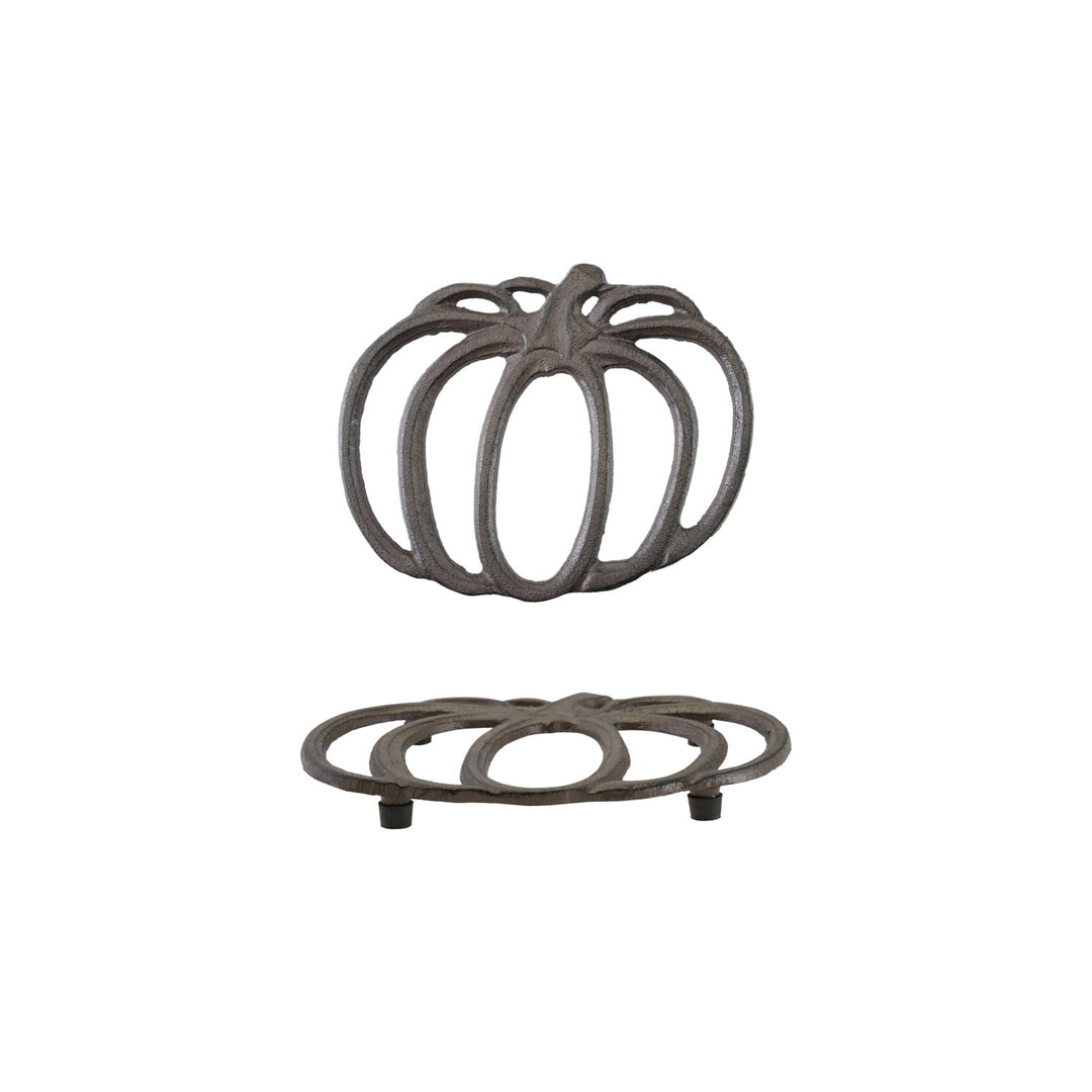 Cast Iron Pumpkin Shaped Trivet