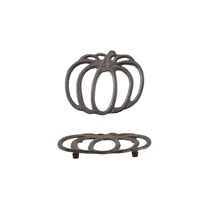 Cast Iron Pumpkin Shaped Trivet