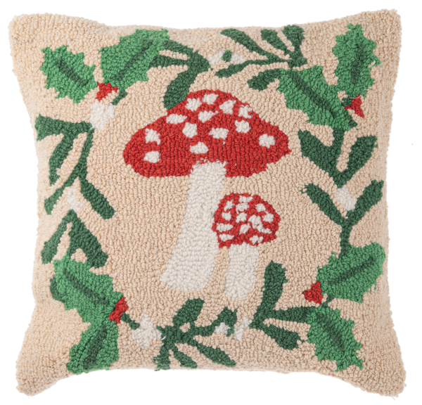 Tufted Mushroom Pillow