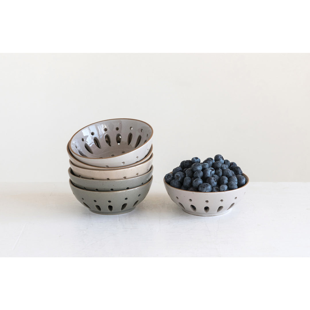 5" Round Berry Bowl 3 Colors