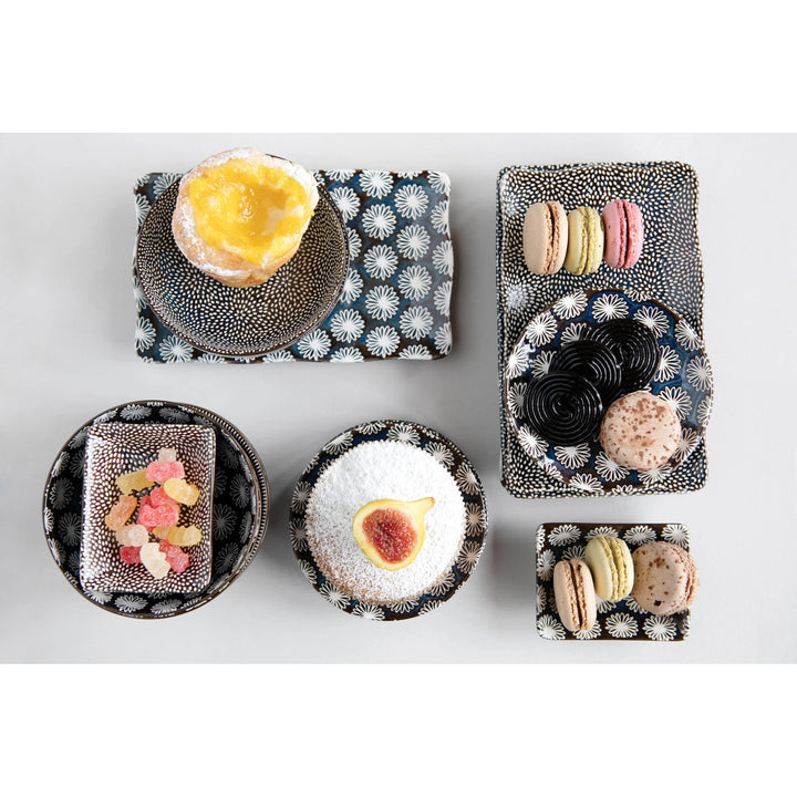 Patterned Stoneware Dishware - 7 Styles