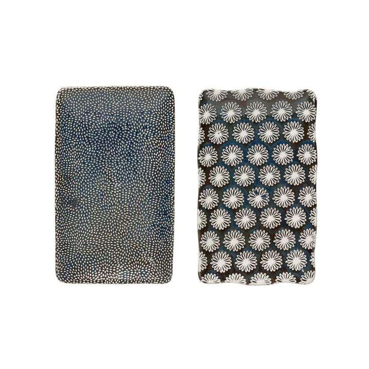 Patterned Stoneware Dishware - 7 Styles