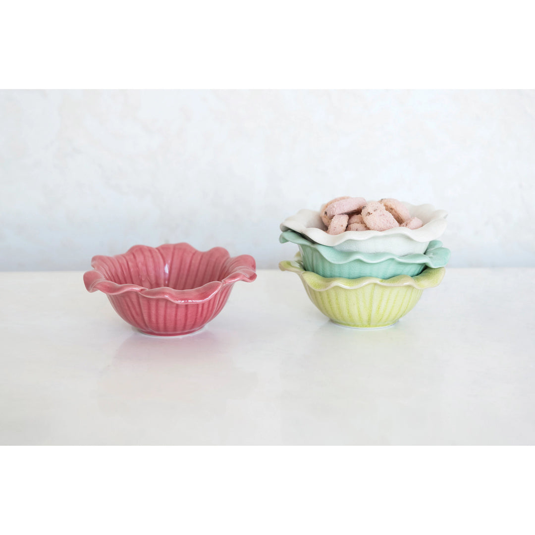 Flower Bowl - 4 Colors