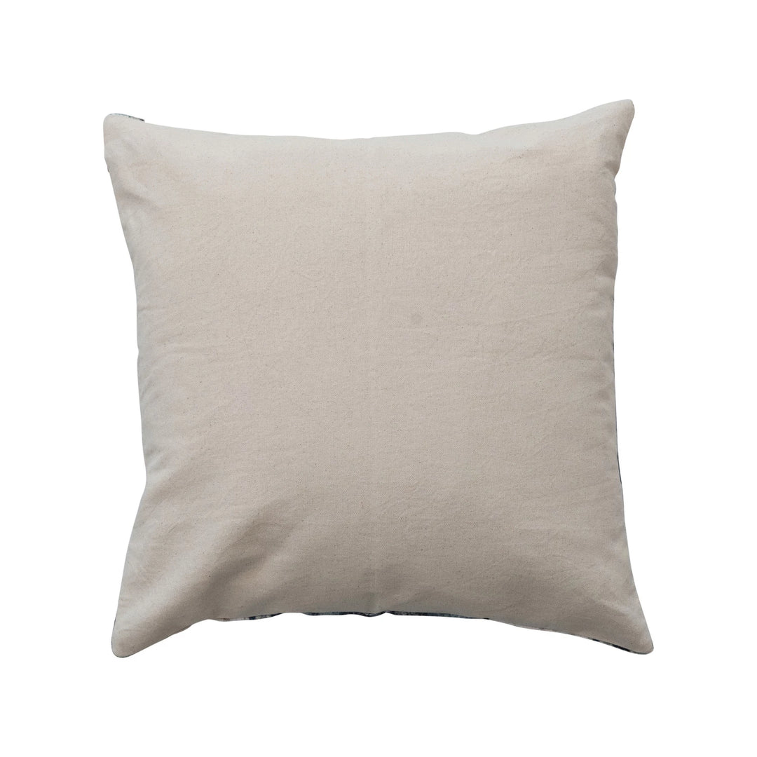 Vintage Pattern Cotton Velvet Pillow