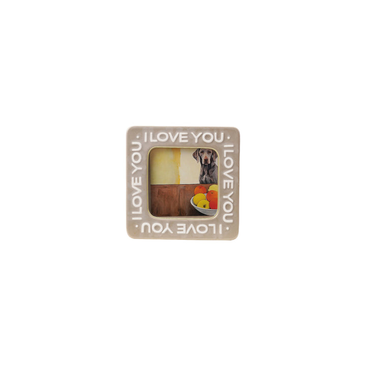 Embossed Photo Frame with Gold Electroplating