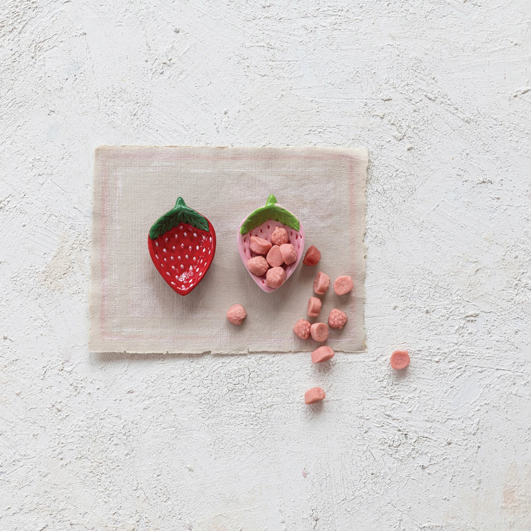Strawberry Shaped Dish - 2 Colors