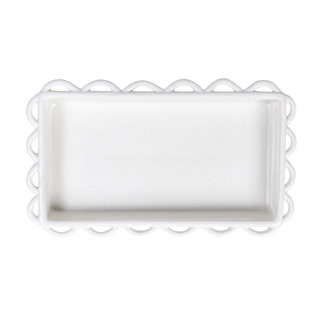 Decorative Scalloped Napkin Holder