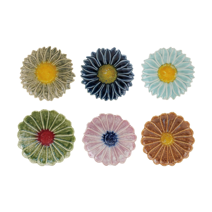Flower Shaped Plate - 6 Colors