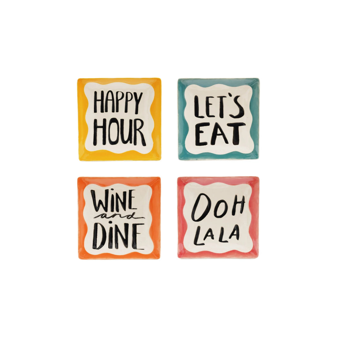 Dish with Phrases - 4 Styles