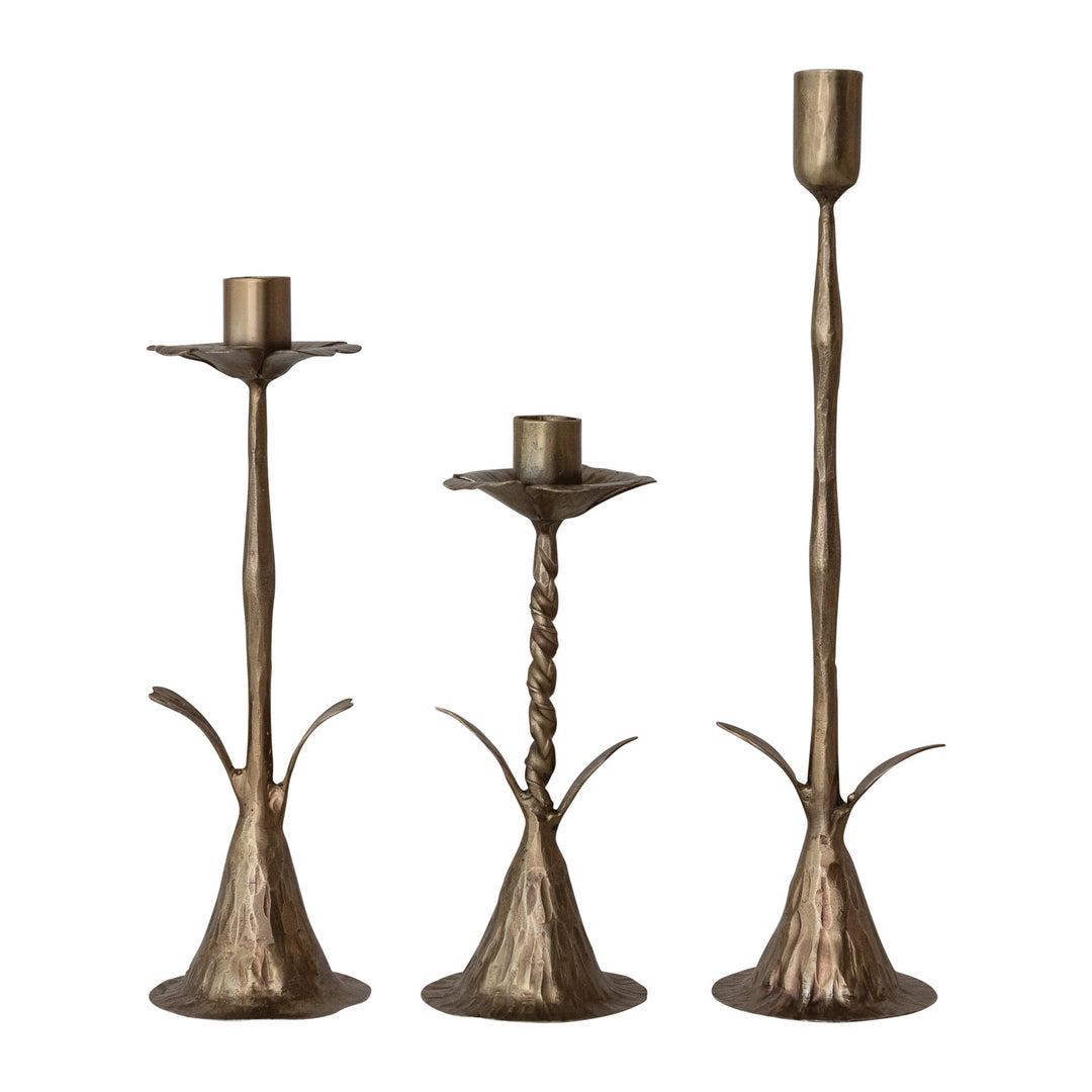 Stem Shaped Taper Candle Holder, 3 Styles
