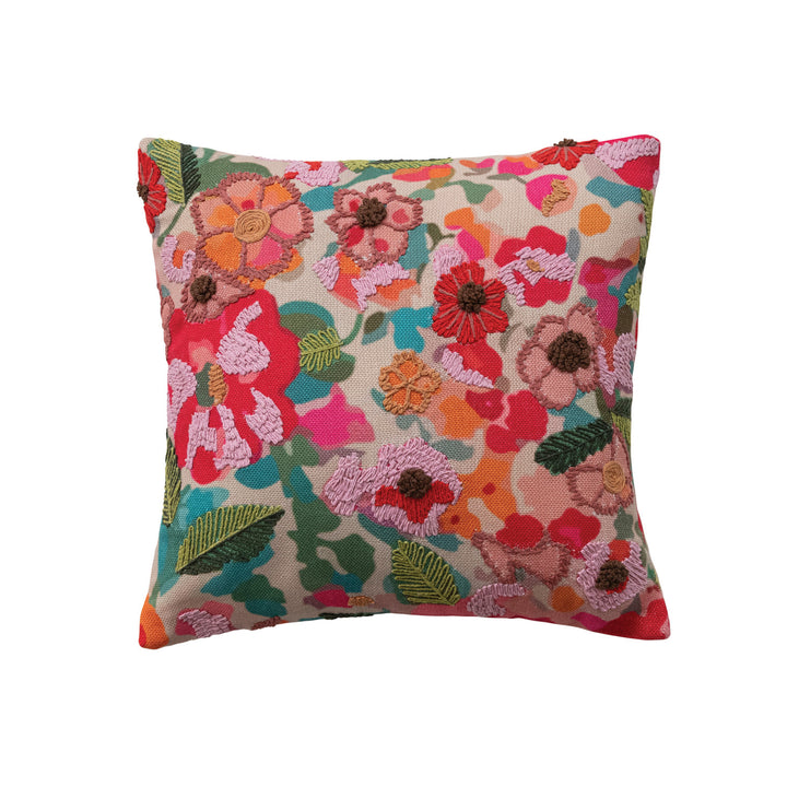 Bright Flowers Pillow