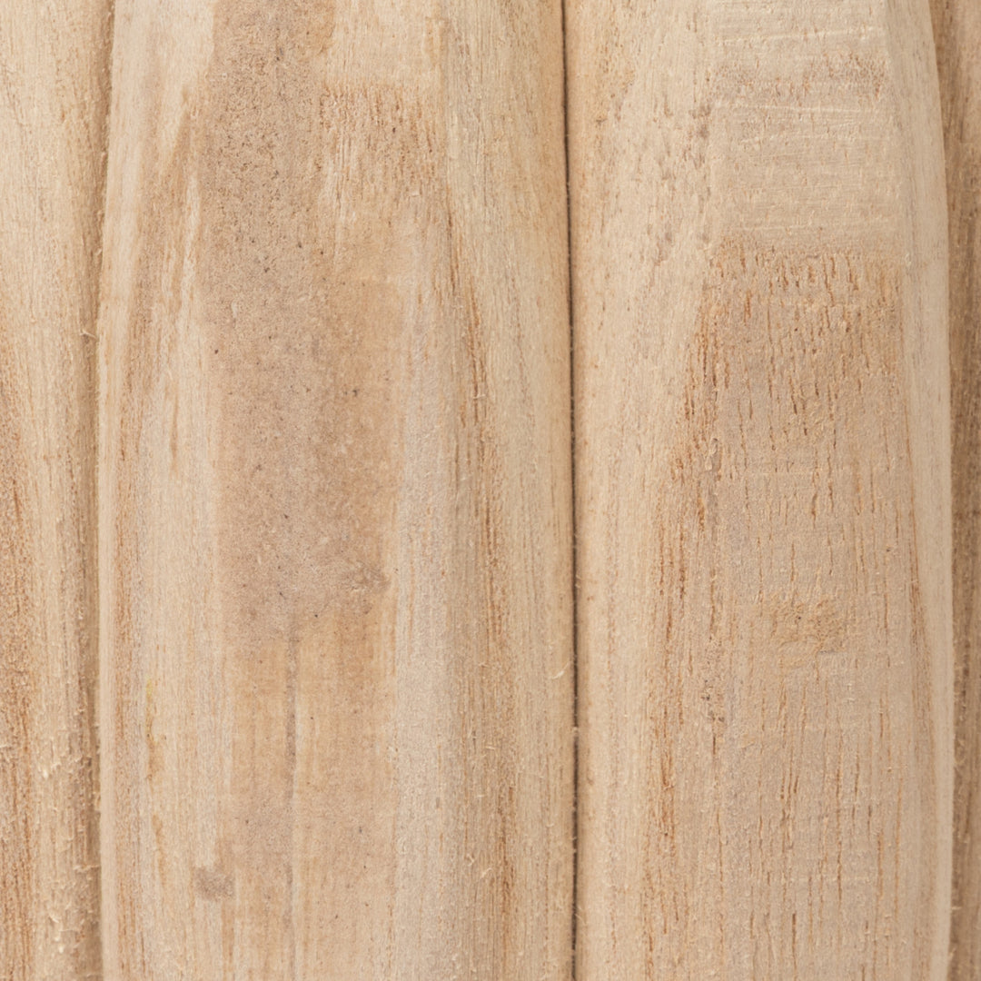 Carved Paulownia Wood Vase