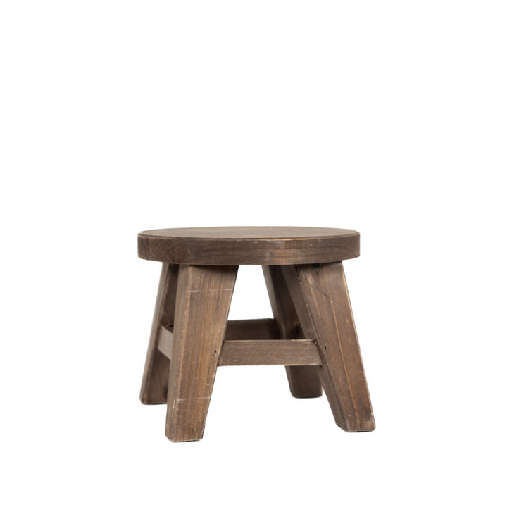 Round Wood Riser, 2 sizes, 4 colors