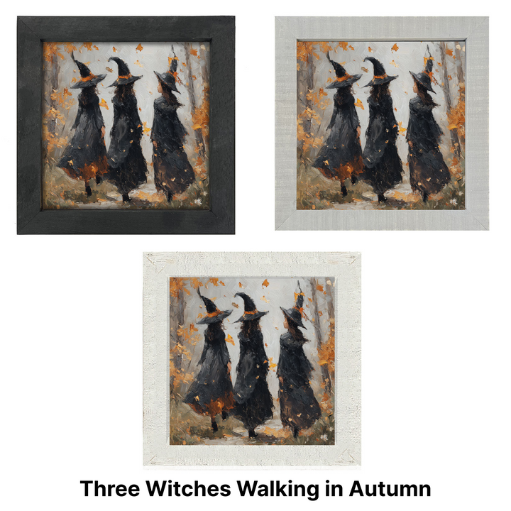 Halloween Framed Wall Art - Large Square