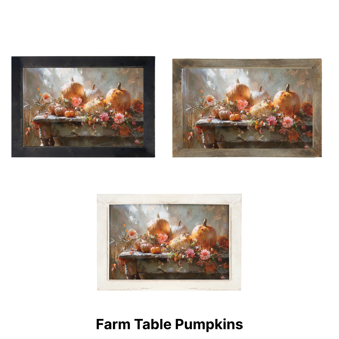 Halloween Framed Wall Art - Small Rectangle