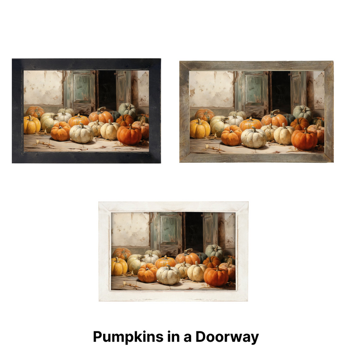Halloween Framed Wall Art - Small Rectangle