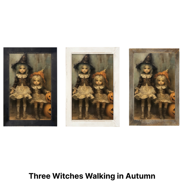 Halloween Framed Wall Art - Small Rectangle