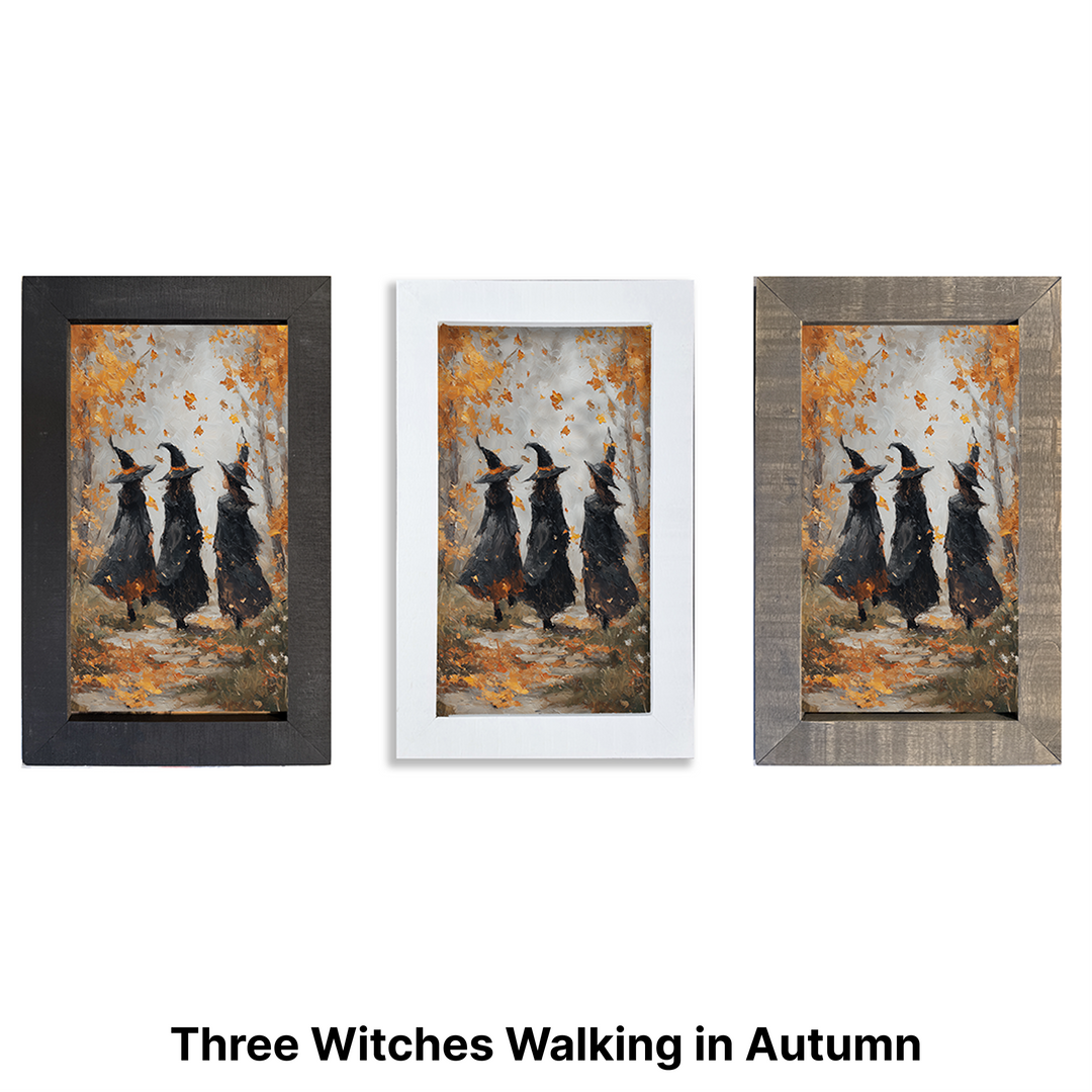 Halloween Framed Wall Art - Small Rectangle