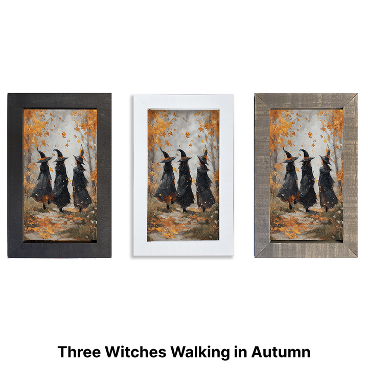 Halloween Framed Wall Art - Small Rectangle