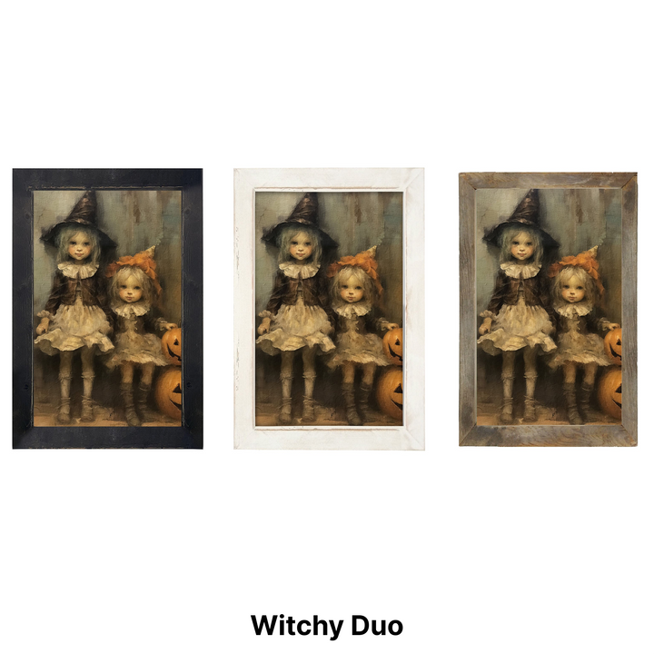 Halloween Framed Wall Art - Small Rectangle