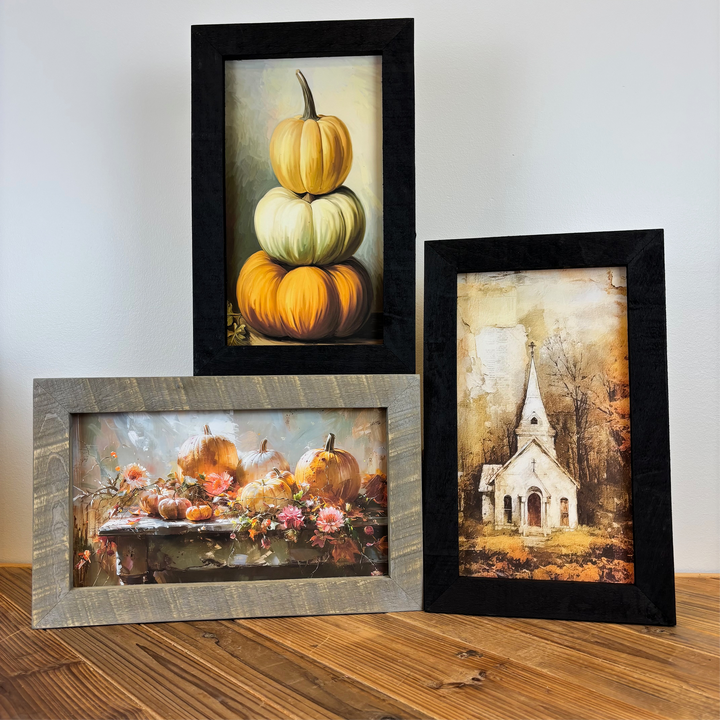Halloween Framed Wall Art - Small Rectangle