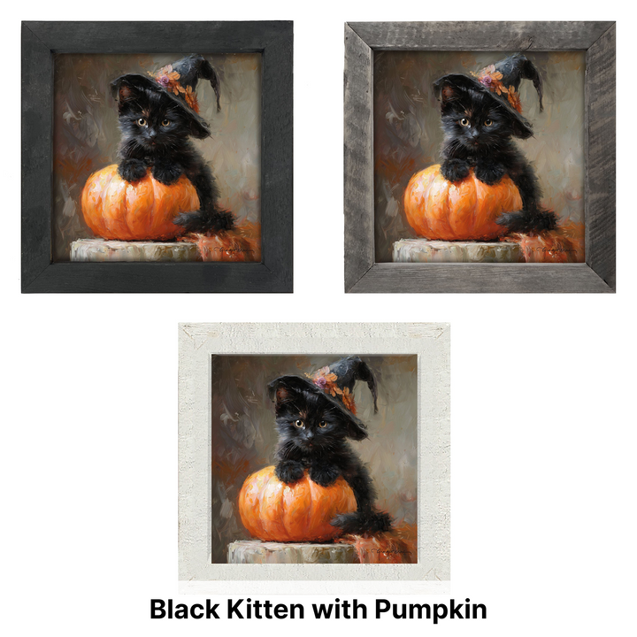 Halloween Framed Wall Art - Small Square