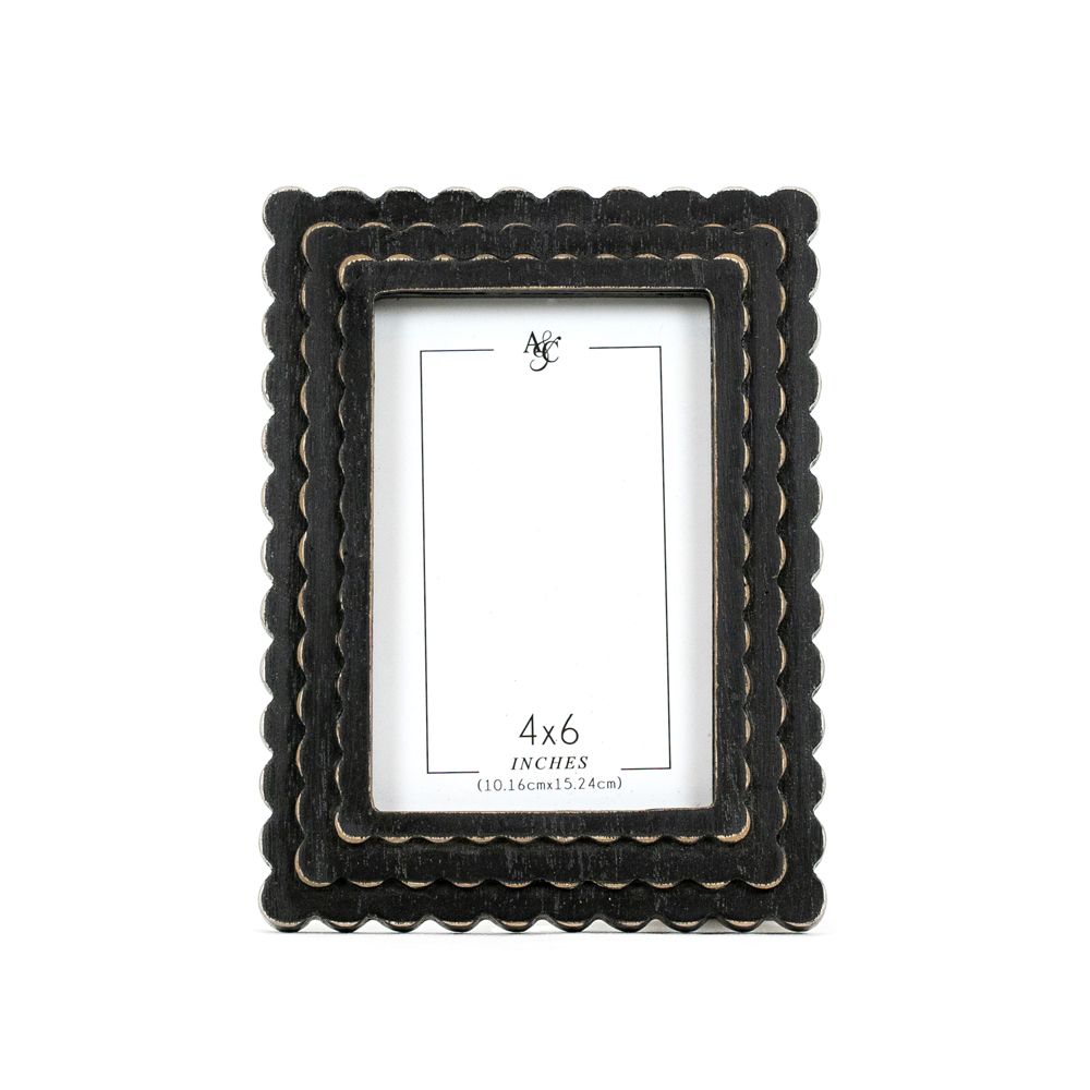 Wooden Scallop Frames
