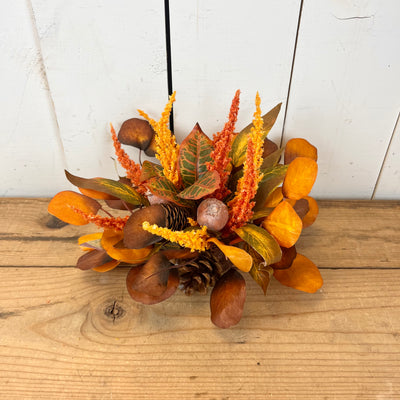 Mixed Fall Wheat and Eucalyptus Collection