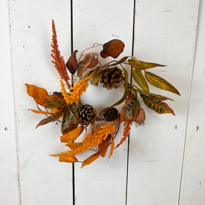 Mixed Fall Wheat and Eucalyptus Collection