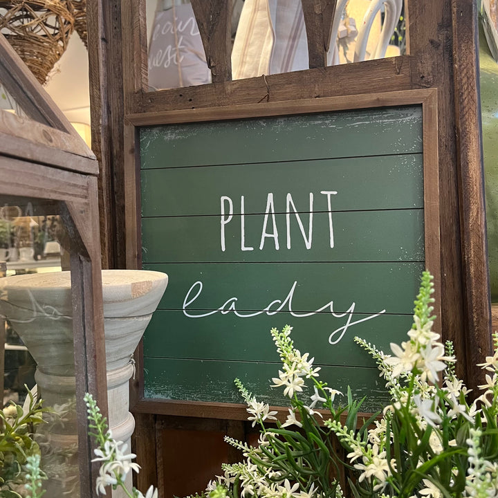 “Plant Lady” Sign