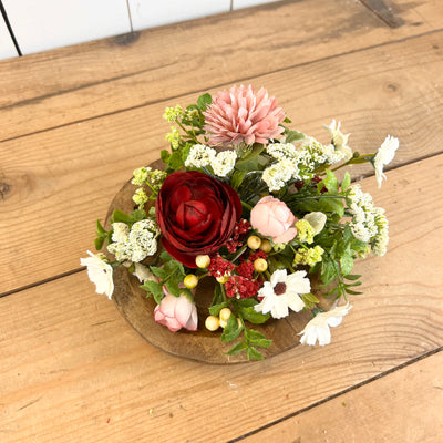 Romantic Ranunculus and Mum Collection