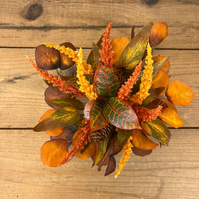 Mixed Fall Wheat and Eucalyptus Collection