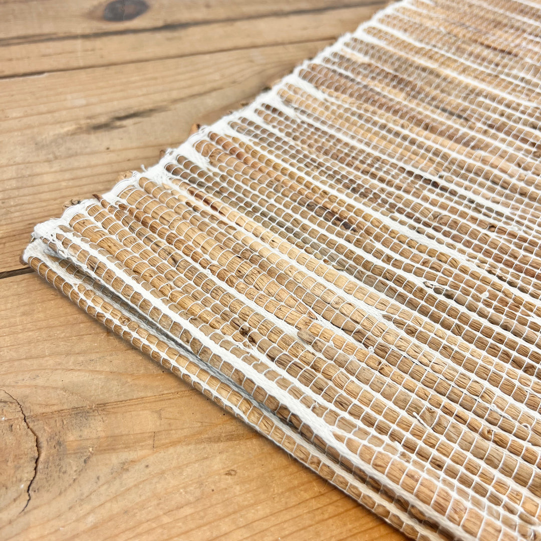 Tan Bamboo Table Runner